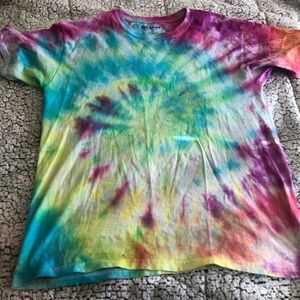 Rainbow tie dye perfect for summer